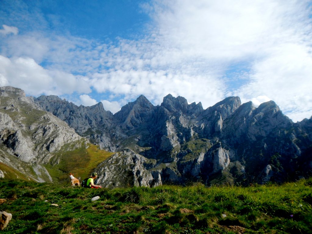 Collado de Arzón y vistas de Moeño