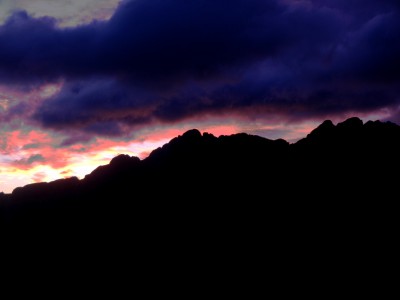 Amanece desde Mesones